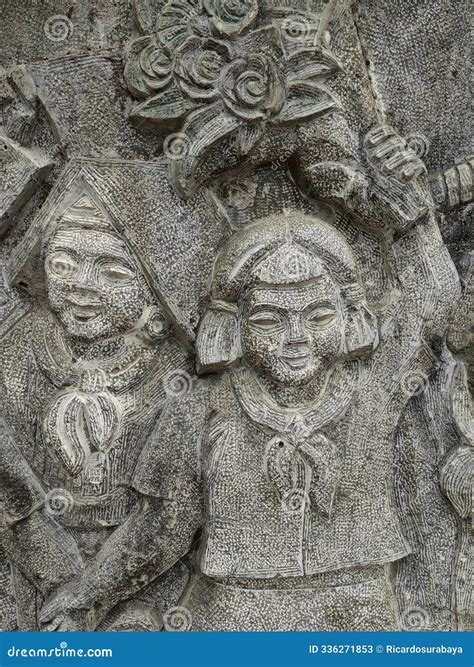 Lintel Sculpture Background, Ancient Low Relief, Art Background Stock ...