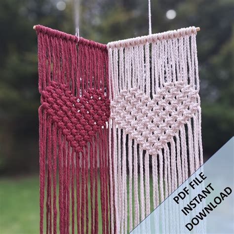 Rezultat imagine pentru Macrame Heart Pattern