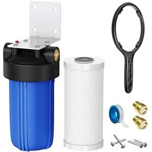 Kintim Whole House Water Softener Alternative, 4-Layer Scale Inhibition ...