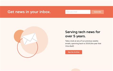 Image result for Newsletter & HTML5
