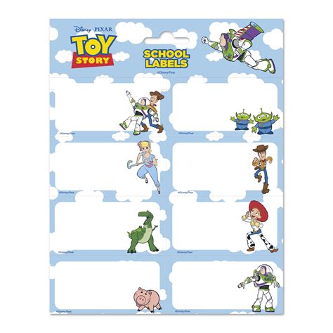 Buy Official Pixar Toy Story Stickers – Sticky Labels – Food Labels ...