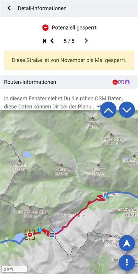 Gesperrt Status ob wohl geöffnet - Route planning - Kurviger Forum