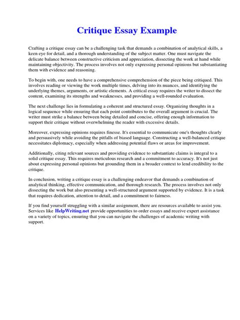 Critique Paper Example 的图像结果
