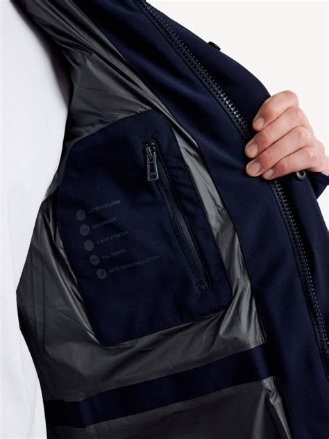 Buy Belstaff Blue Pendulum Down Jacket from Next India