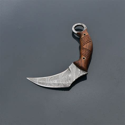 Damascus Karambit Knife // VK264 - Vision Knives - Touch of Modern