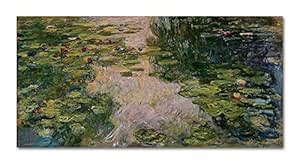 Tamatina Claud Monet Art Canvas Paintings | Water Lilies ...