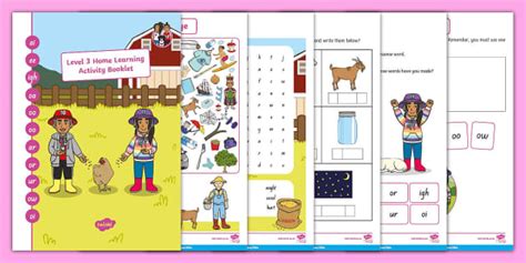 Interactive: Home Learning Activity Booklet Level 3 Book 2