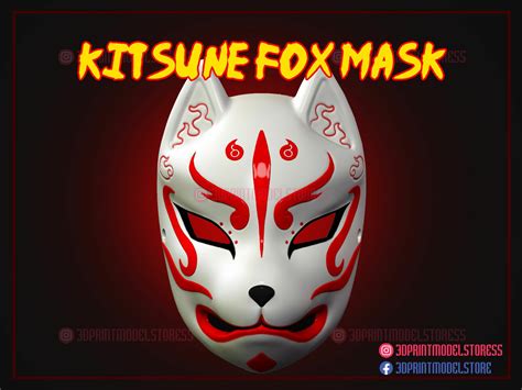 Kitsune Fox Mask