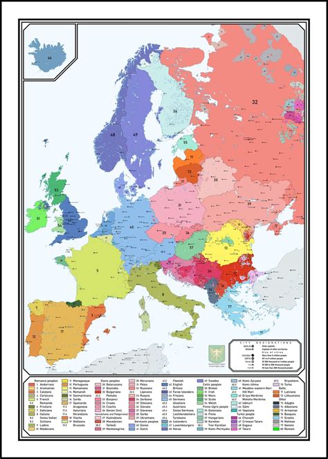 Ethnic map of Europe : r/MapPorn