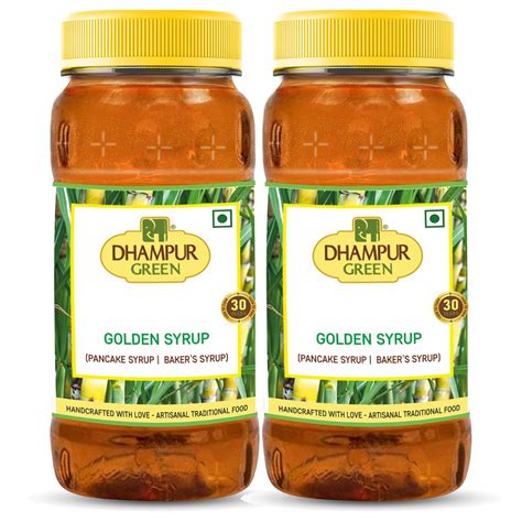 Dhampure Speciality Golden Syrup, 1 Kg (500G X 2) | Invert Sugar Syrup ...