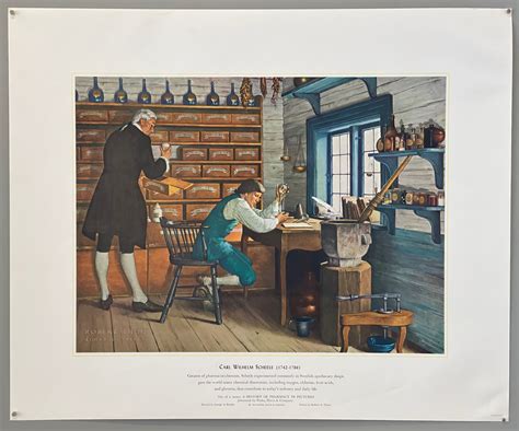 Carl Wilhelm Scheele Poster – Poster Museum