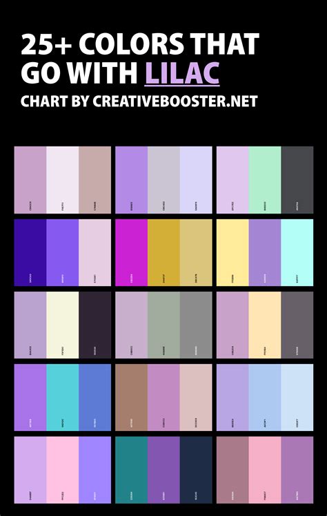 25+ Best Colors That Go With Lilac (Color Palettes) – CreativeBooster