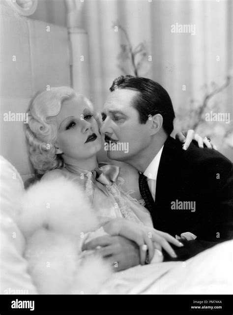 Studio Publicity Still: "Dinner at Eight" Jean Harlow, Edmund Lowe 1933 ...