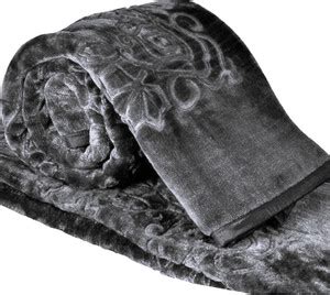 Mehlawat Solid, Printed Double Mink Blanket for Heavy Winter - Buy ...