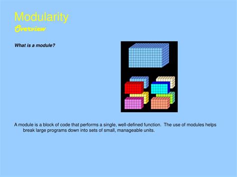 Program Modularity 的图像结果