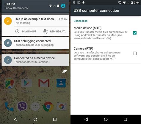 Image result for Android USB Debugging Example