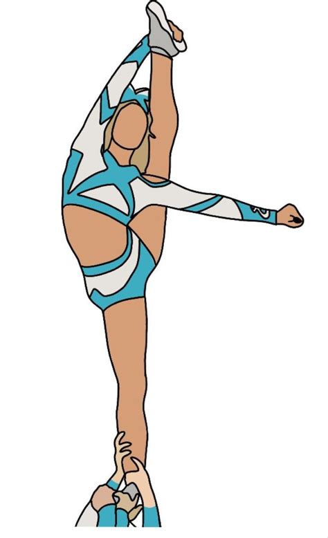 Pin by Ela Wahlmann on ceerleader | Easy drawings, Cheer posters ...