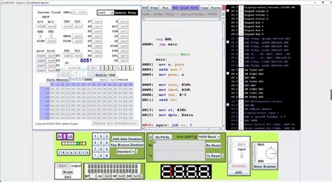 Image result for EdSim51 UART Communication