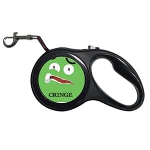no/no Green Scared Emotion Cringe Afraid Retractable Dog Leash Pet ...