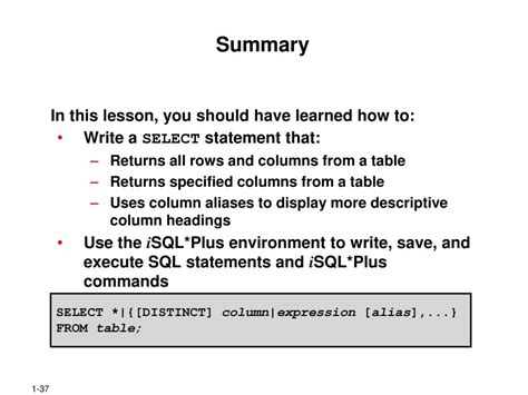 Image result for Oracle SQL for PPT
