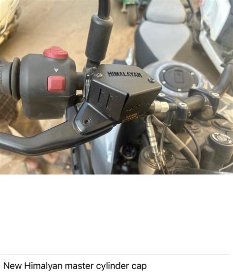 new royal enfield himalayan 450 master cylinder cap black – Royal Erado ...