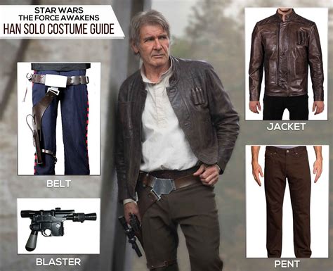 Star Wars Han Solo Costume Guide on Budget - HedFord Blog | Han solo ...