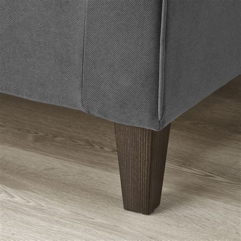 EKHOLMA 3-seat sofa, Hakebo dark grey - IKEA