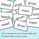 Phonics Flashcards - Master Vowel Digraph words by Tech for Teaching