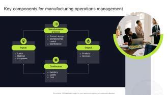 Key Components Manufacturing Strategy 的图像结果