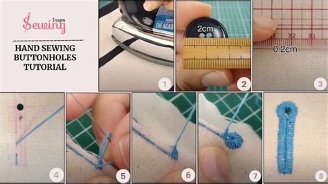 How to Make Buttonholes by Hand Tutorial 的图像结果