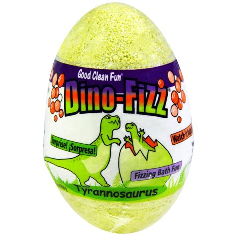 Dino Fizz Hatching Tyrannosaurus Egg Bath Fizzy - 2.2 oz. : Amazon.in ...
