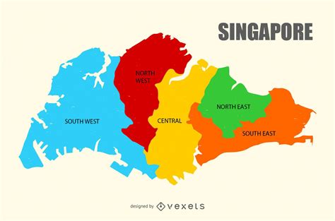 Map Of Asia Singapore Singapore's Placement On This Map Of