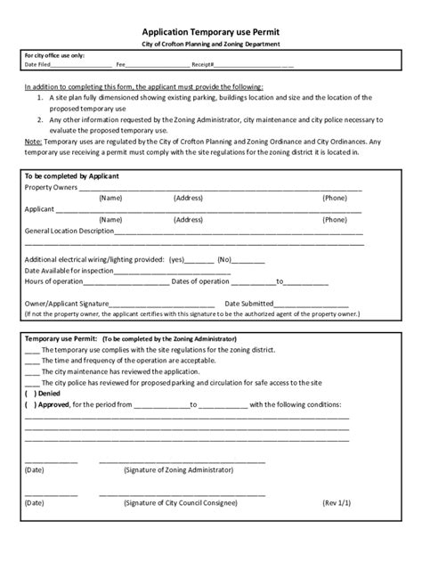 Image result for Temporary Use