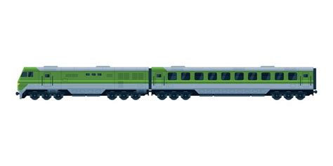 Indian Local Train Side View Vector 的图像结果
