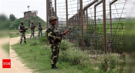 'Terrorists' sighted near border, alert sounded | India News - Times of ...