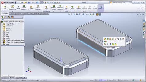 Tutorial 2011 SolidWorks 的图像结果