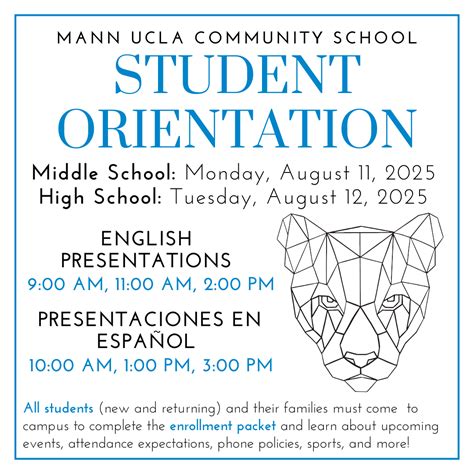 Student Orientation | Horace Mann UCLA Community School