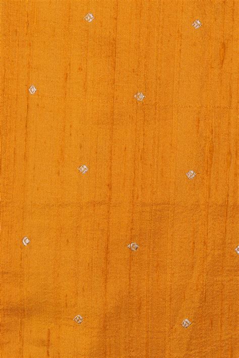 Mustard Dupion Silk Fabric – indedhaga