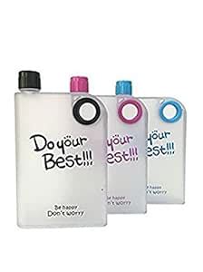 Buy Sun n star Do your best note book water bottle silicone finish with ...