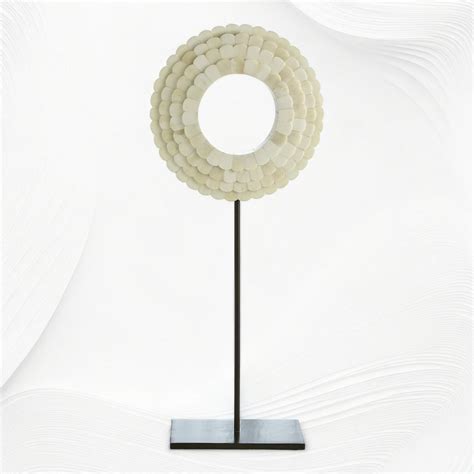 Cora Bone Inlay 4 Layered Mounted Ring Large – Luxury Handicrafts