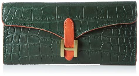 Hidesign Women Wallet (Green) : Amazon.in: Shoes & Handbags