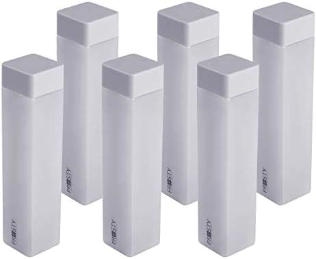 AQUAWARE Frosty Plastic Food Grade Fridge Round Water Bottle Gift Set(6 ...