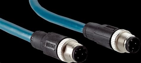 SICK Connectors and cable assemblies: Industrial Ethernet cables and f ...