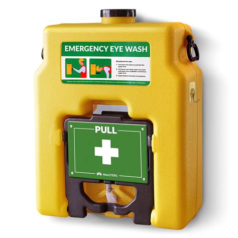 14 Gallon Portable Eye Wash Station, Wall Mount Philippines | Ubuy