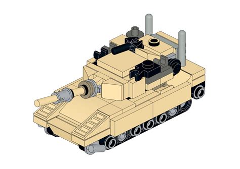 Image result for M1 Abrams LEGO Tutorial