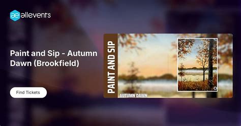 Paint and Sip - Autumn Dawn (Brookfield), The Pottery Factory ...