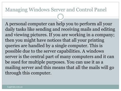 Image result for Windows Server Control Manager