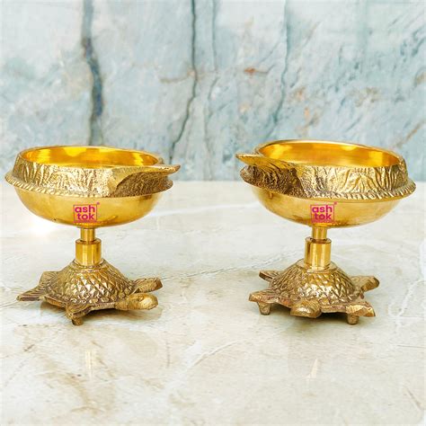 Ashtok Brass Kuber Diya | Buy Kubera Deepa Online in India