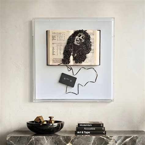 One Love by La Muse ~ 2 ft x 2 ft Bob Marley Inspired Mixed Media Wall ...
