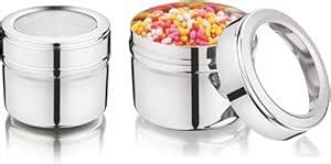 Buy Mukti Stainless Steel Food Storage Jars & Containers|Dabba|Fruit ...